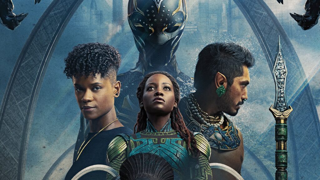 WAKANDA FOREVER PANTERA NEGRA WAKANDA PARA SEMPRE SHURI NAMOR MARVEL STUDIOS ATLANTIDA  DISEY PLUS FLMES