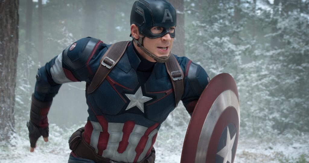 CHRIS EVANS CAPITÃO AMERICA MARVEL STUDIOS UCM UNIVERSO CINEMATOGRAFICO MARVEL VINGADORES AVENGERS O PRIMEIRO VINGADOR