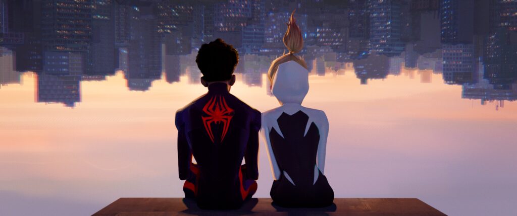 Miles Morales Homem Aranha Atraves do Aranhaverso Marvel Studios Animação Filmes Aranhaverso