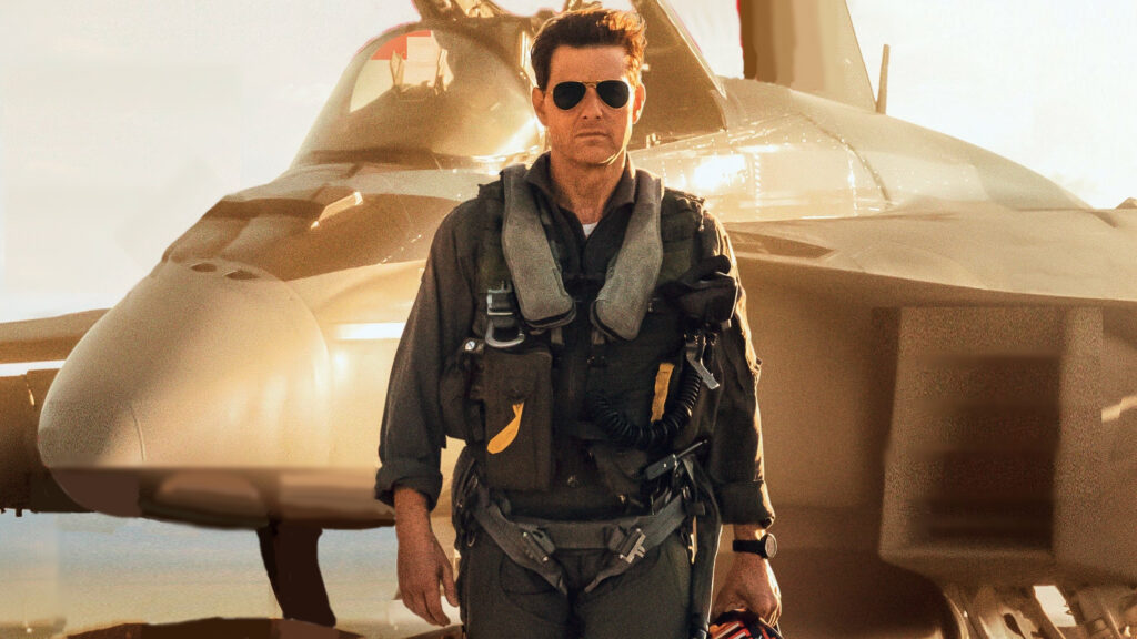 top gun maverick tom cruise Paramount plus filme cinema avião aviação pilotos 