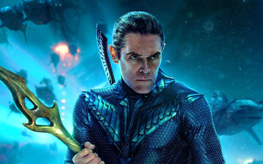 williem-dafoe-aquaman-jason-momoa-james-wan-warner-bros-discovery-dc-comics-aquaman-2-o-reino-perdido-cinema-vilao-heroi-filme-dezembro