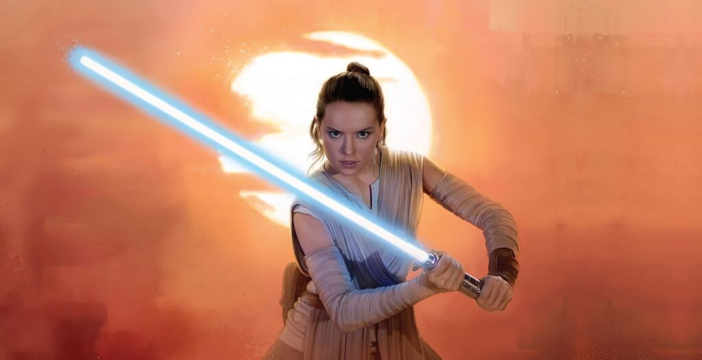 star wars lucasfilm lucas filmes cinema franquia guerra nas estrelas saga rey Daisy Ridley