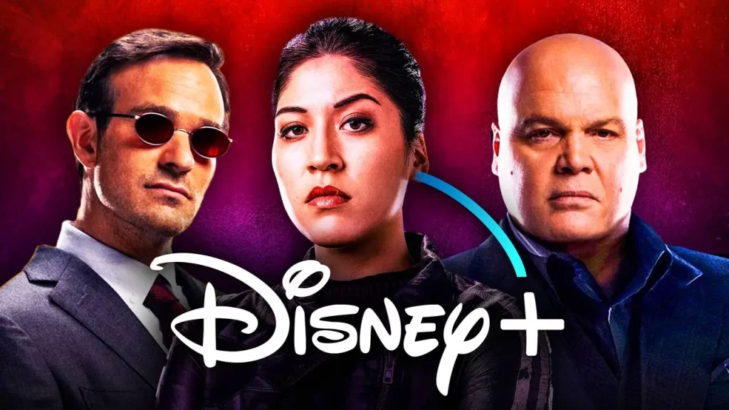 series-streaming-Disney-echo-demolidor-daredevil-born-again-Charlie-cox-alaqua-cox-maya-lopez-gaviao-arqueiro-Marvel-studios