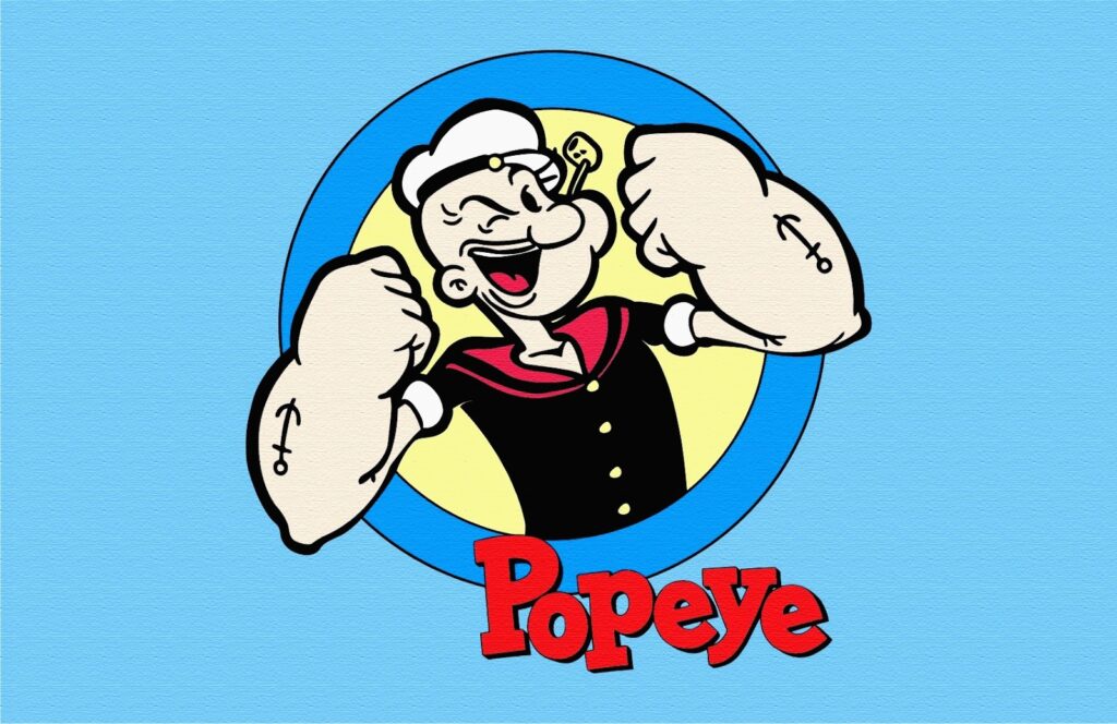 popeye animação disney primeiro live action em 40 anos