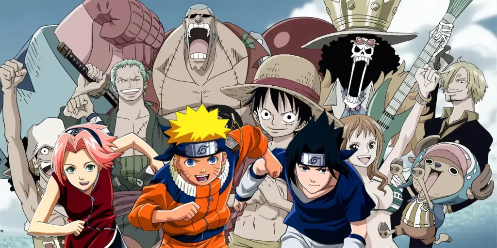 Naruto  Autor do anime se inspirou em One Piece para criar seus vilões