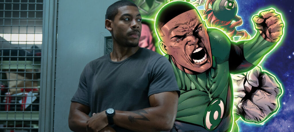 Aaron Pierre John Stewart Lanterna Verde DCU Kyle Chandler Hal Jordan The Hollywood Reporter David S Goyer O Cavaleiro das Trevas Ricky Whittle Sterling s Brown Série dos Lanternas Verdes