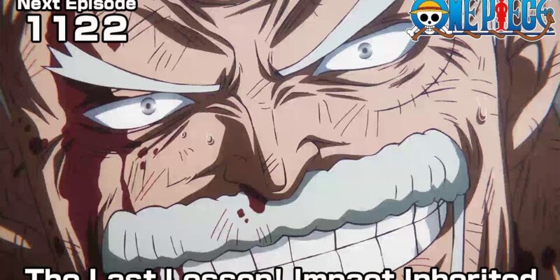 One Piece Koby mostra sua verdadeira força em prévia do episódio 1122