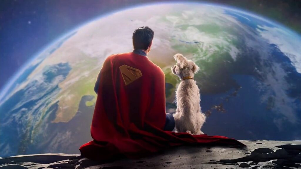 Superman James Gunn confirmou Krypto em imagem inédita supercao david coresnwet dcu dc comics cinema