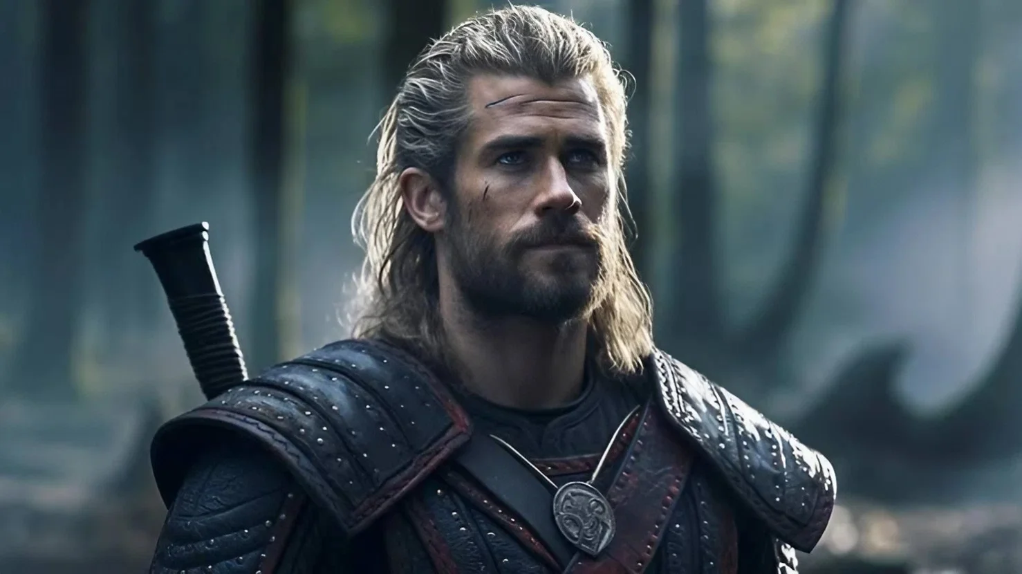 The Witcher | Fotos vazadas apresentam Liam Hemsworth e Laurence Fishburne