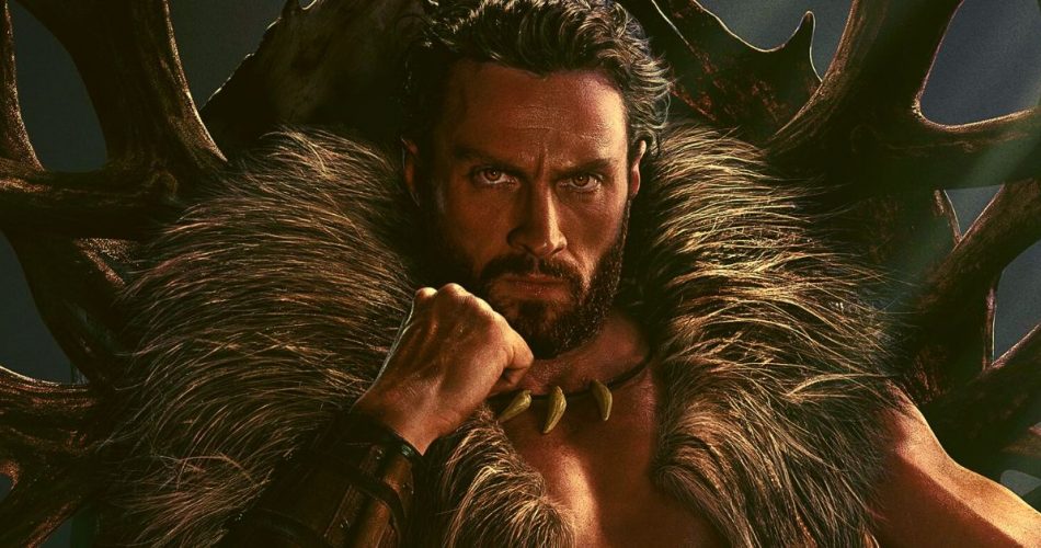 Kraven – O Caçador ganhou nova imagem com Aaron Taylor-Johnson