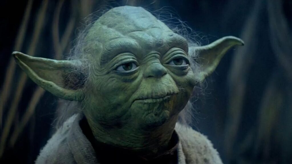 Por que o Mestre Yoda troca a ordem das palavras George Lucas respondeu franquia star wars