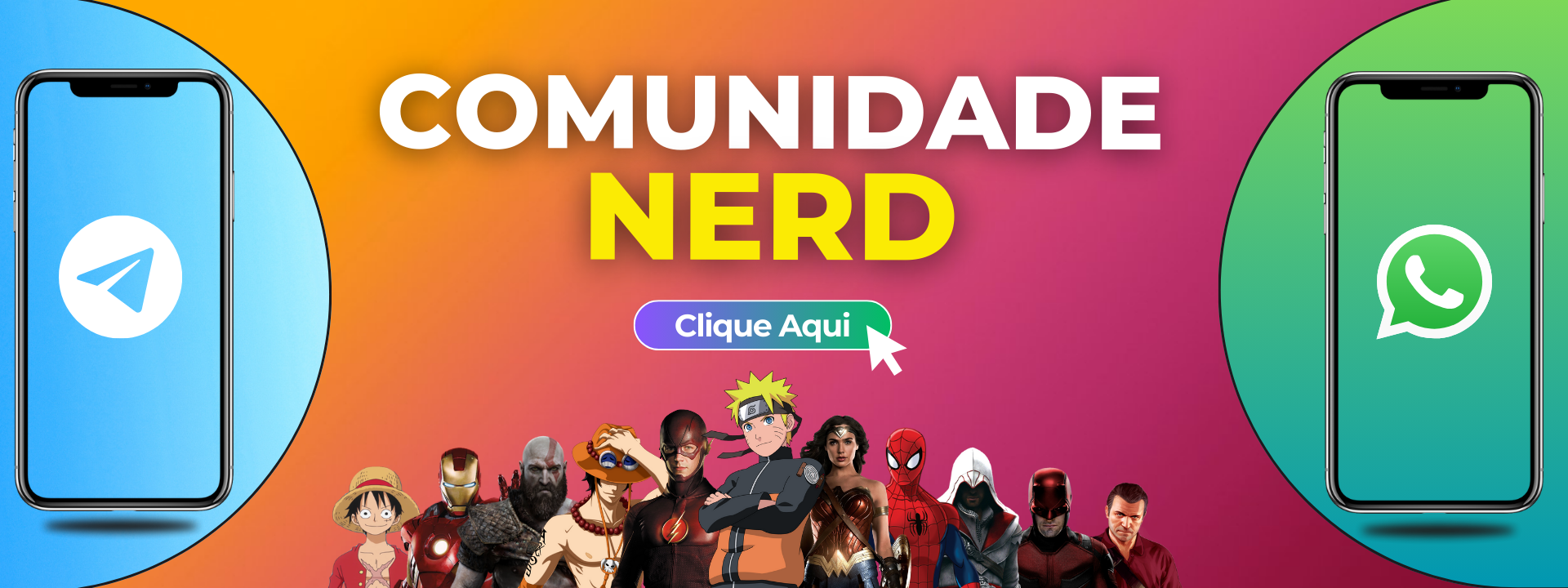 Redes sociais Space Geek, portal de noticias da cultura pop, site de entretenimento, filmes, series, animes, mangas, quadrinhos, jogos