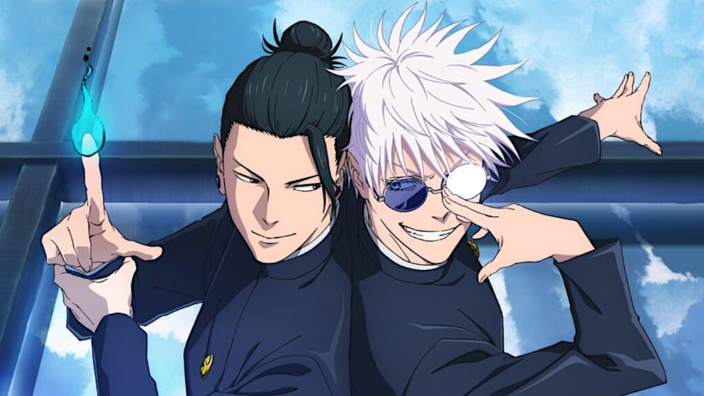 JujutsuKaisen-liveaction-Gojo-Getou-peçadeteatro-InventárioOculto-MortePrematura-Tóquio-Osaka-Globoplay-animes-RyosukeMiura-ReiFujita-culturaotaku