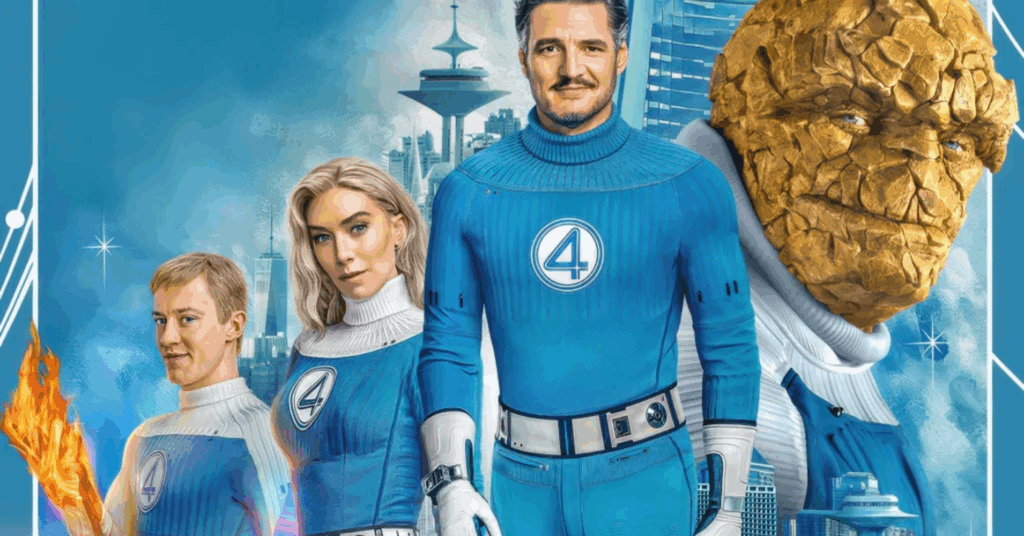 quarteto-fantástico-2025-pedro-pascal-joseph-quinn-tocha-humana-reed-richards-marvel-filme-vanessa-kirby-sue-storm-ebon-moss-bachrach-galactus-mcu