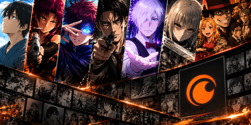 7 animes famosos que saíram da Crunchyroll e sumiram do streaming